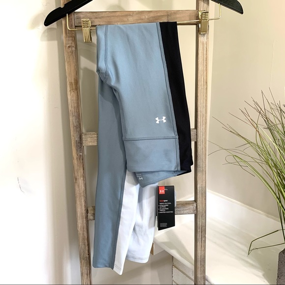 Under Amour Heatgear Perf Insert Graphic Legging S NWT - Picture 2 of 10